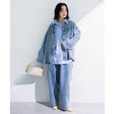 デニムタックワイドパンツ | Green Parks  | 詳細画像3 