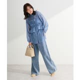 コクーンシルエットデニムパンツ | Green Parks  | 詳細画像10 