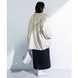 撥水加工ミディ丈マウンテンパーカー | Green Parks  | 詳細画像10 