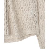 衿付きレースカットプルオーバー | Green Parks  | 詳細画像23 