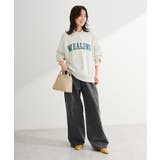 刺しゅうロゴ裏毛プルオーバー | Green Parks  | 詳細画像18 