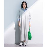 ポロ衿ハーフZIPカットワンピース | Green Parks  | 詳細画像2 