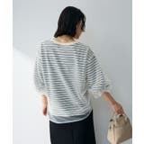 シャーリングチュールドッキングプルオーバー | Green Parks  | 詳細画像7 