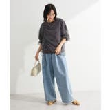 シャーリングチュールドッキングプルオーバー | Green Parks  | 詳細画像19 