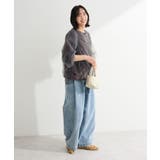 シャーリングチュールドッキングプルオーバー | Green Parks  | 詳細画像20 