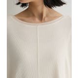 袖チュールリブプルオーバー | Green Parks  | 詳細画像7 