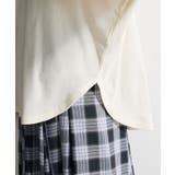 袖チュールリブプルオーバー | Green Parks  | 詳細画像9 