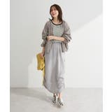 袖チュールリブプルオーバー | Green Parks  | 詳細画像10 