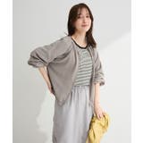 袖チュールリブプルオーバー | Green Parks  | 詳細画像11 