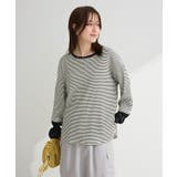 袖チュールリブプルオーバー | Green Parks  | 詳細画像12 