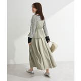 袖チュールリブプルオーバー | Green Parks  | 詳細画像16 