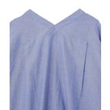 綿麻混Vネックオーバーサイズシャツ | Green Parks  | 詳細画像28 