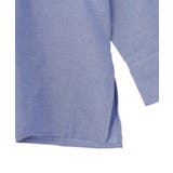 綿麻混Vネックオーバーサイズシャツ | Green Parks  | 詳細画像31 