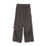 表面感サテンタックパンツ | Green Parks  | 詳細画像30 