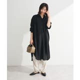 表面感サテンタックパンツ | Green Parks  | 詳細画像6 