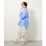 表面感サテンタックパンツ | Green Parks  | 詳細画像8 