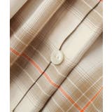 【しゃれシャツ】イージーケアVネックチェックブラウス | Green Parks  | 詳細画像36 