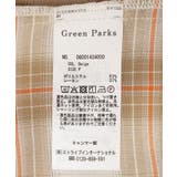 【しゃれシャツ】イージーケアVネックチェックブラウス | Green Parks  | 詳細画像38 