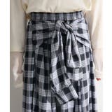 【しゃれシャツ】イージーケアチェックボリュームスカート | Green Parks  | 詳細画像10 