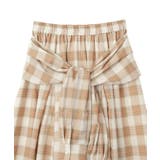 【しゃれシャツ】イージーケアチェックボリュームスカート | Green Parks  | 詳細画像17 