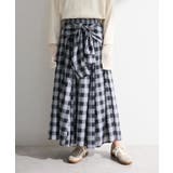 【しゃれシャツ】イージーケアチェックボリュームスカート | Green Parks  | 詳細画像9 