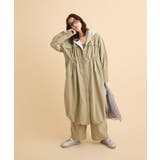 【楽しゃれUV】ギャザードロストワンピース | Green Parks  | 詳細画像23 