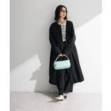 ブラック | 【楽しゃれUV】ギャザードロストワンピース | Green Parks 