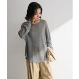 グレー | シアーニットプルオーバー | Green Parks 