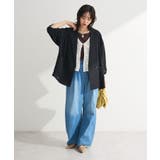 ウエストタックコクーンデニムパンツ | Green Parks  | 詳細画像13 