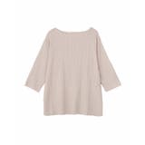 5分袖表面感カットプルオーバー | Green Parks  | 詳細画像21 