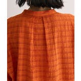 シアーチェック７分袖シャツ | Green Parks  | 詳細画像10 