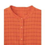 シアーチェック７分袖シャツ | Green Parks  | 詳細画像15 