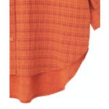 シアーチェック７分袖シャツ | Green Parks  | 詳細画像17 