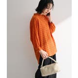 シアーチェック７分袖シャツ | Green Parks  | 詳細画像6 