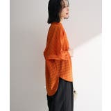 シアーチェック７分袖シャツ | Green Parks  | 詳細画像7 