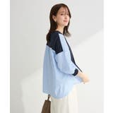 7分袖サイドシャーリングドッキングプルオーバー | Green Parks  | 詳細画像7 