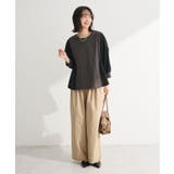 7分袖サイドシャーリングドッキングプルオーバー | Green Parks  | 詳細画像13 