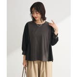 7分袖サイドシャーリングドッキングプルオーバー | Green Parks  | 詳細画像16 