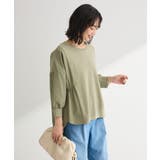 7分袖サイドシャーリングドッキングプルオーバー | Green Parks  | 詳細画像23 