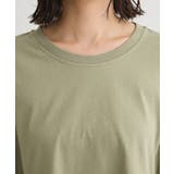 7分袖サイドシャーリングドッキングプルオーバー | Green Parks  | 詳細画像25 