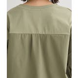 7分袖サイドシャーリングドッキングプルオーバー | Green Parks  | 詳細画像26 