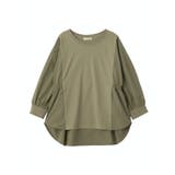 7分袖サイドシャーリングドッキングプルオーバー | Green Parks  | 詳細画像39 