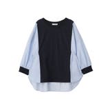 7分袖サイドシャーリングドッキングプルオーバー | Green Parks  | 詳細画像40 