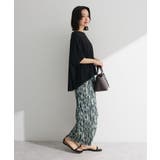 柄プリーツスカート | Green Parks  | 詳細画像3 