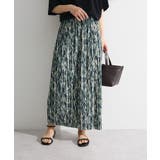 柄プリーツスカート | Green Parks  | 詳細画像5 