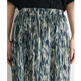 柄プリーツスカート | Green Parks  | 詳細画像6 