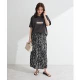 柄プリーツスカート | Green Parks  | 詳細画像9 