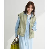 ナイロンバルーンベスト | Green Parks  | 詳細画像14 