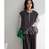 チャコールグレー | ナイロンバルーンベスト | Green Parks 