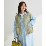 カーキ | ナイロンバルーンベスト | Green Parks 